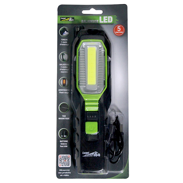 Baladeuse LED rechargeable 280 lm - WEBSHOP Groupe PAYANT