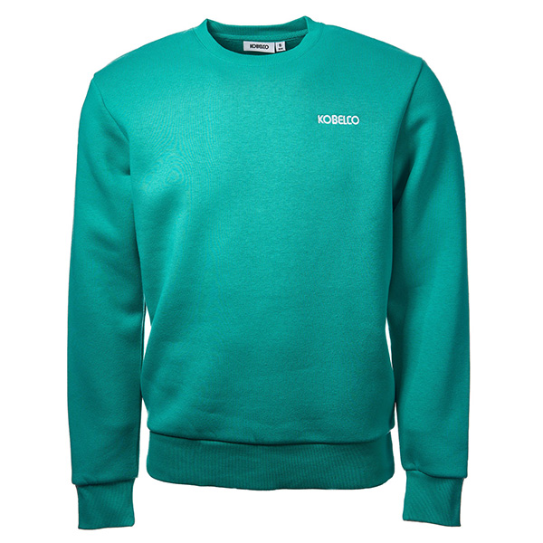 Sweat basique vert Kobelco