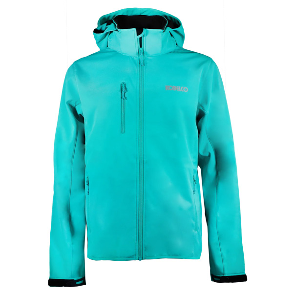 Veste Softshell verte Kobelco