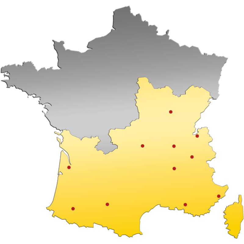 Carte des Offres de recrutement du Groupe PAYANT et de ses sociétés