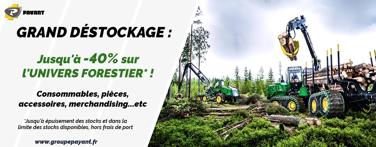 Grand déstockage sur les PRODUITS FORESTIERS !