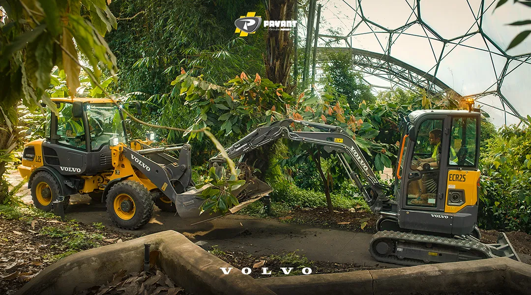 La construction en mode électrique avec VOLVO CE