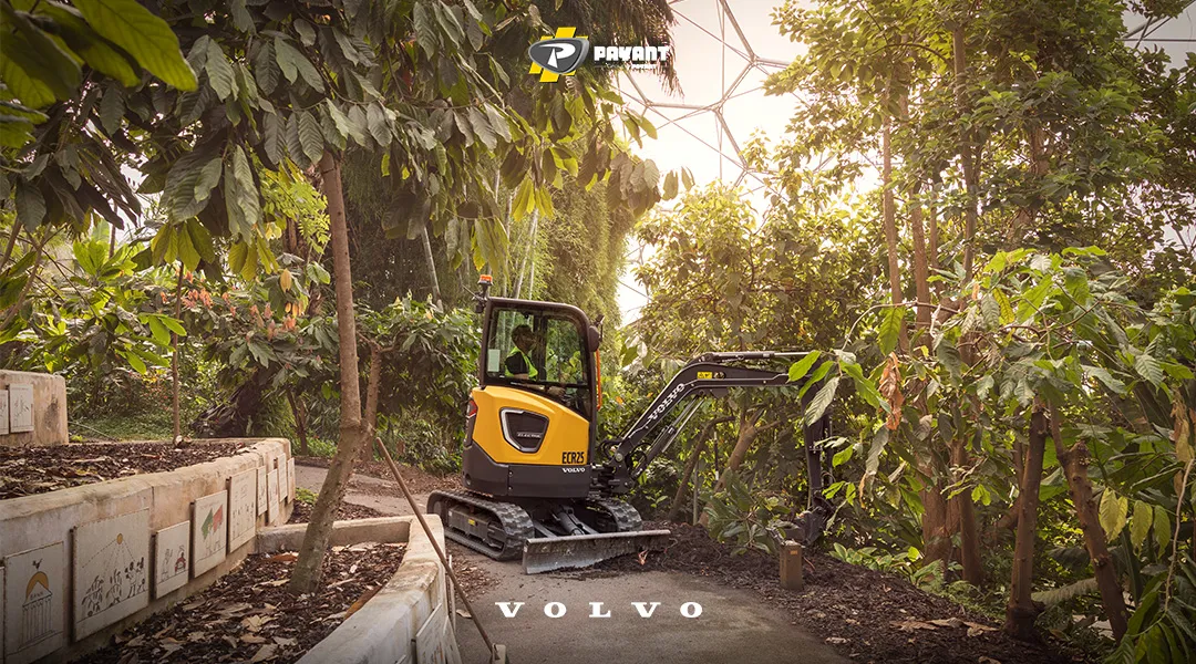 La construction en mode électrique avec VOLVO CE