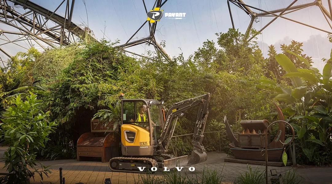 La construction en mode électrique avec VOLVO CE