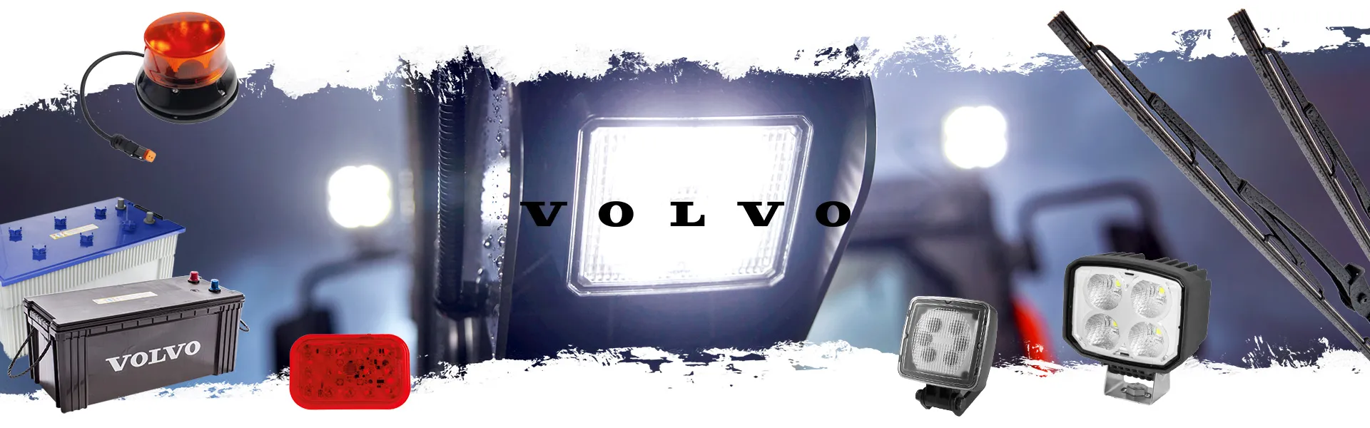 Promo sur les accessoires de vision et les batteries VOLVO CE