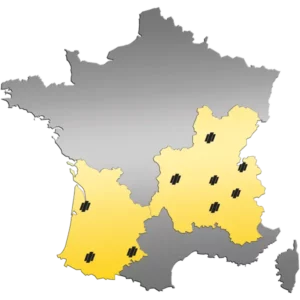 Zone de distribution exclusive des matériels Dynapac avec le Groupe PAYANT